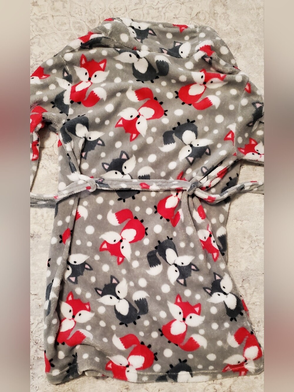 Sleep & Co. Women's Small Robe Foxes - Picture 3 of 7